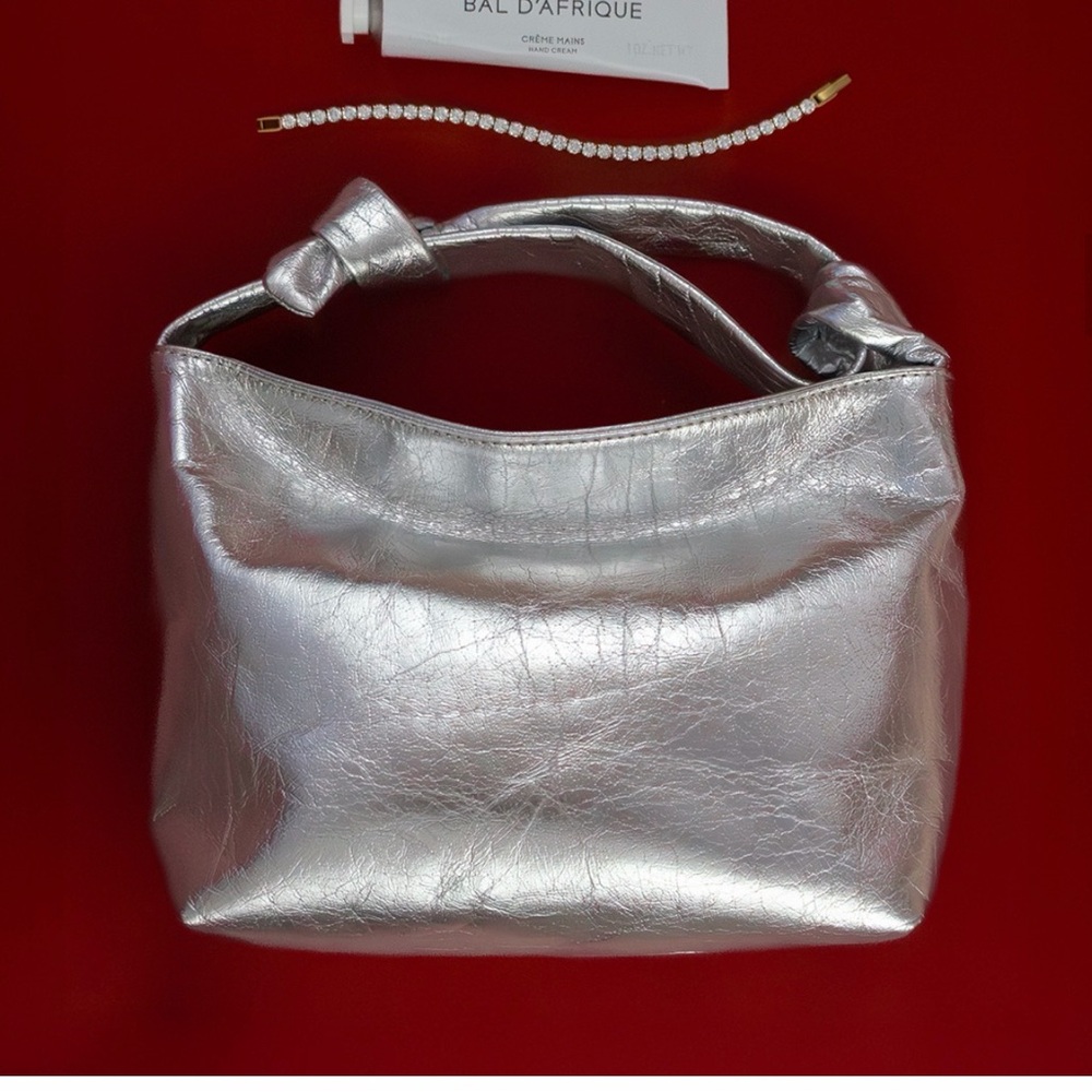 VESTIRSI Jess Silver Leather Bag